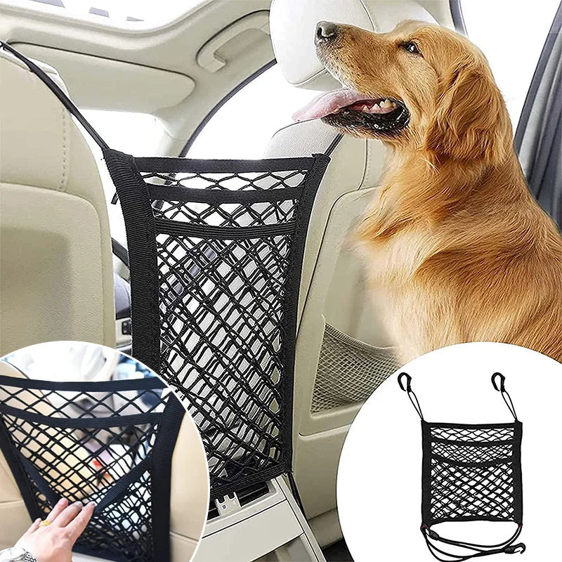 Dog Car Net Barrier - Travel Safety Solution