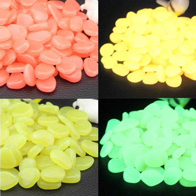 Glow in the Dark Garden Pebbles