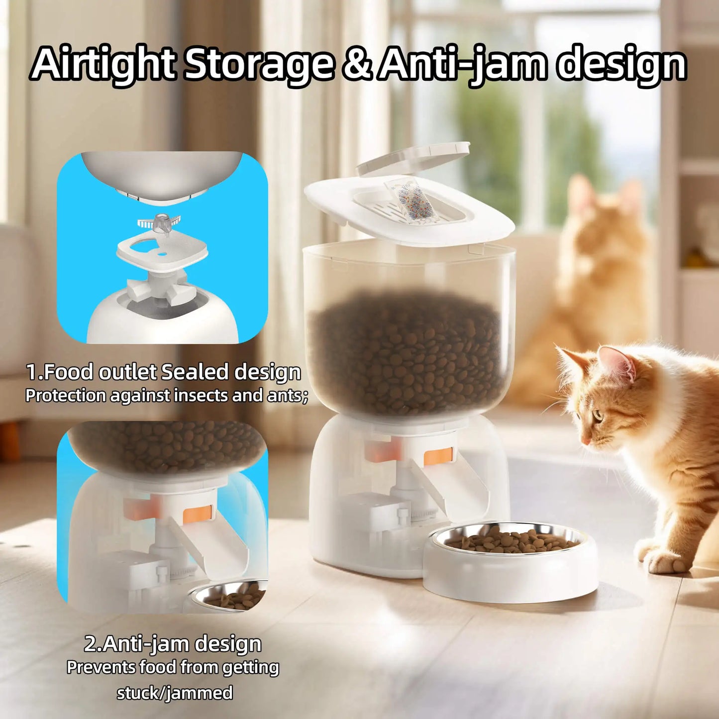 Petwant WIFI Smart 3L Pet Feeder