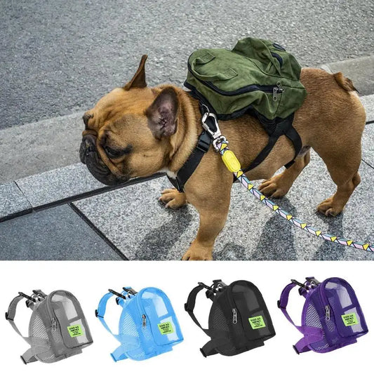 TrendyPaws Pet Backpack Harness