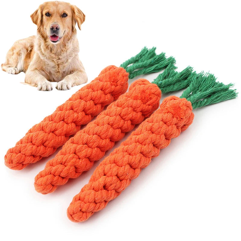 Braided Cotton Rope Dog Chew Toy