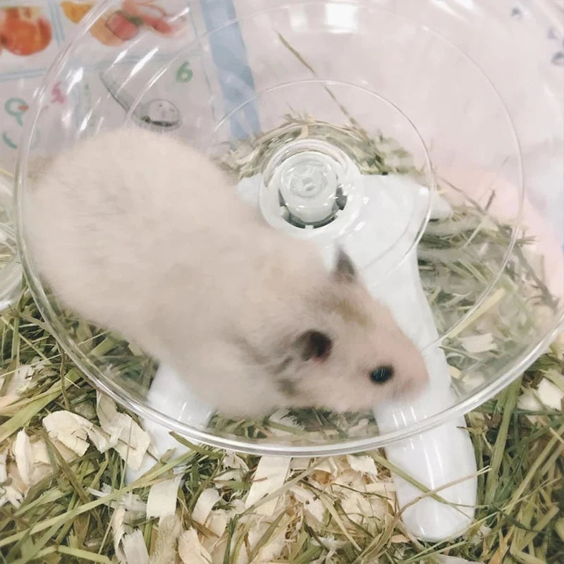 Silent Flying Saucer Hamster Running Wheel