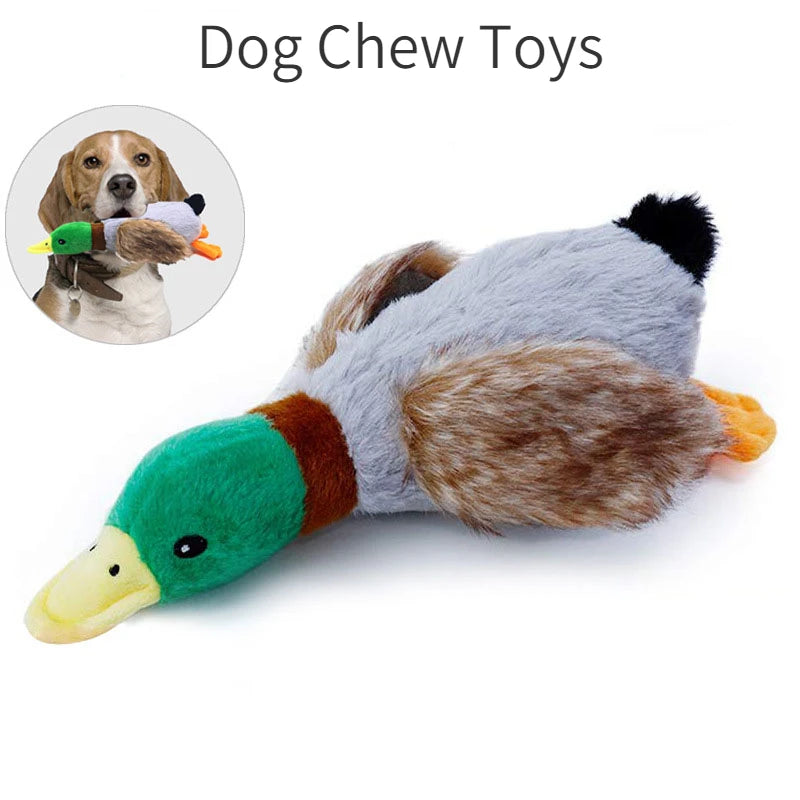 QuackTastic Plush Duck Dog Toy