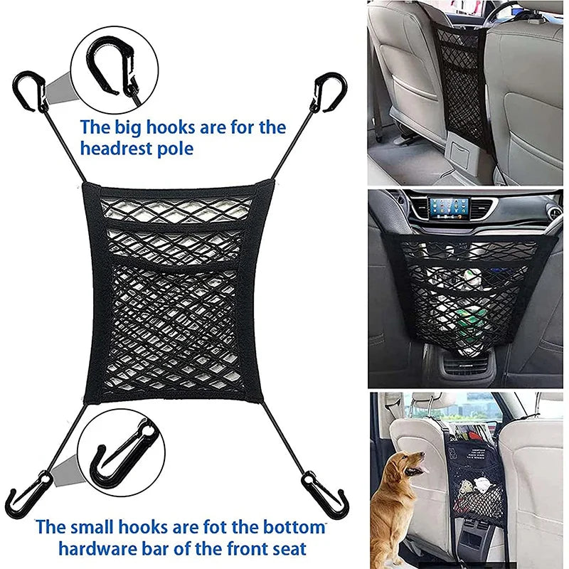 Dog Car Net Barrier - Travel Safety Solution