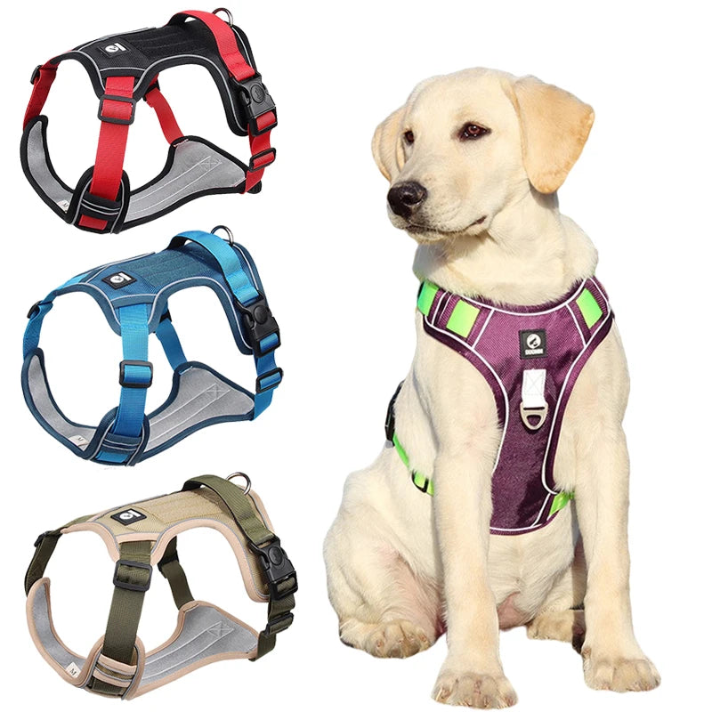 Reflective Safety Dog Harness Vest