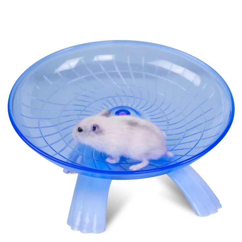 Silent Flying Saucer Hamster Running Wheel