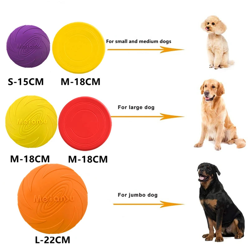 OuzePaws Bite-Resistant Flying Disc Toy