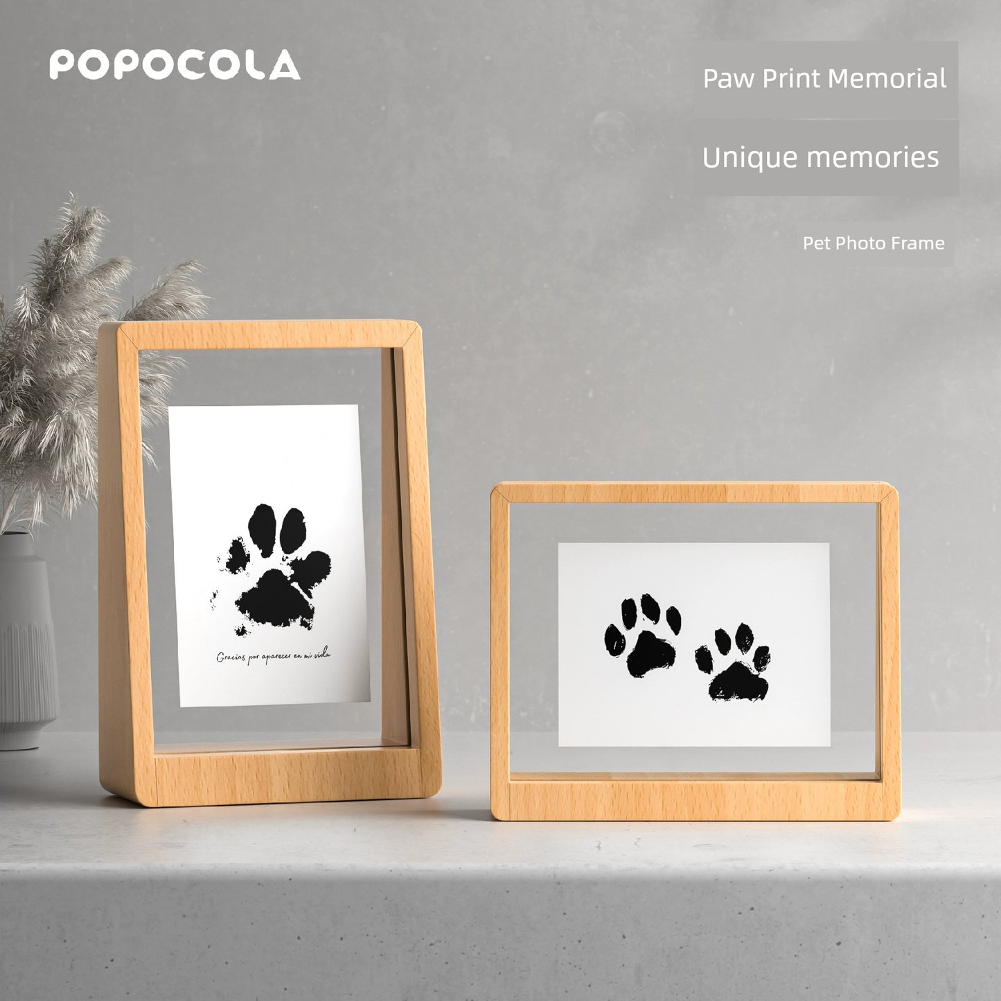 PawPrint Memory Frame