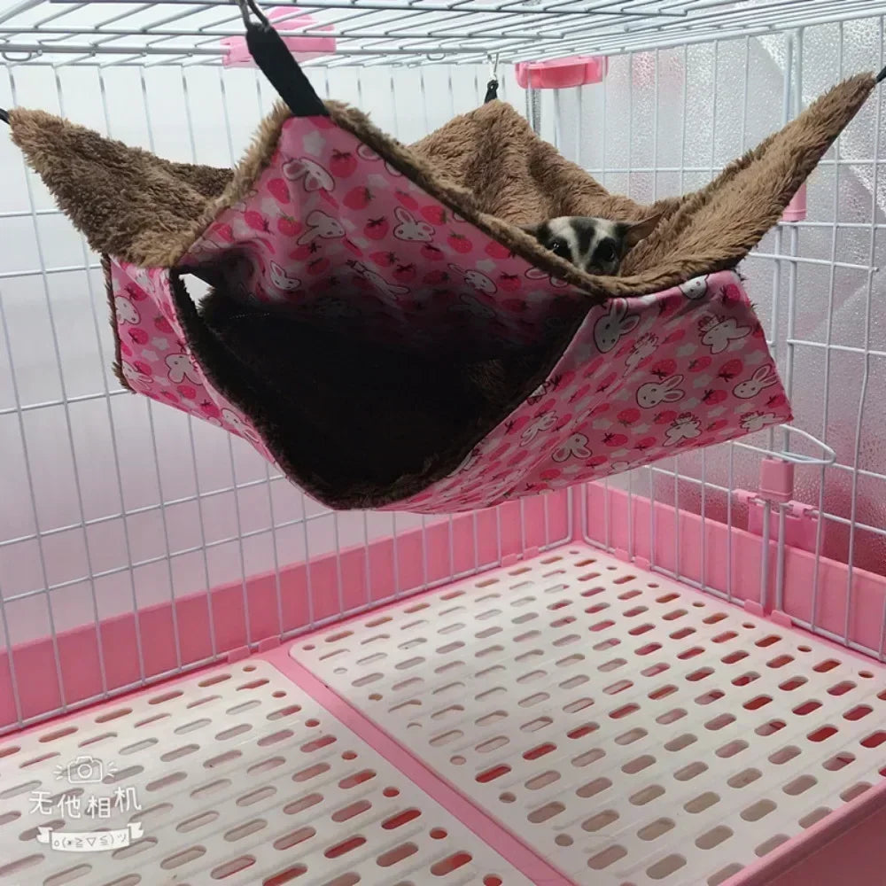 Cozy Fleece Hamster Hammock