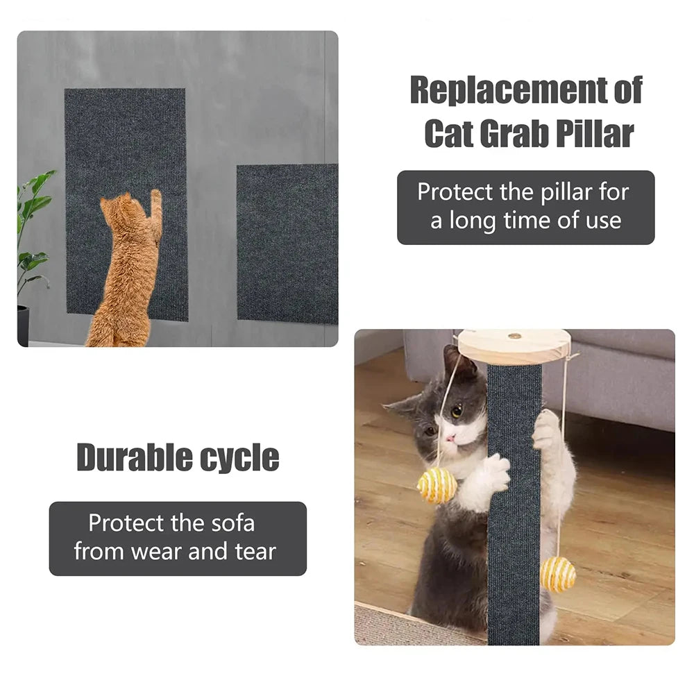 PawGuard Self-Adhesive Cat Scratch Wall Carpet