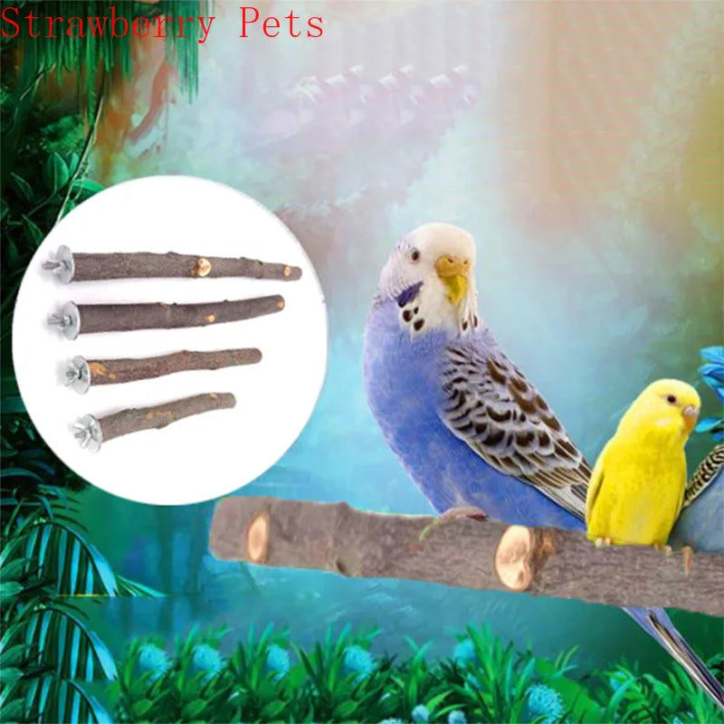 Natural Wood Pet Perch Stand