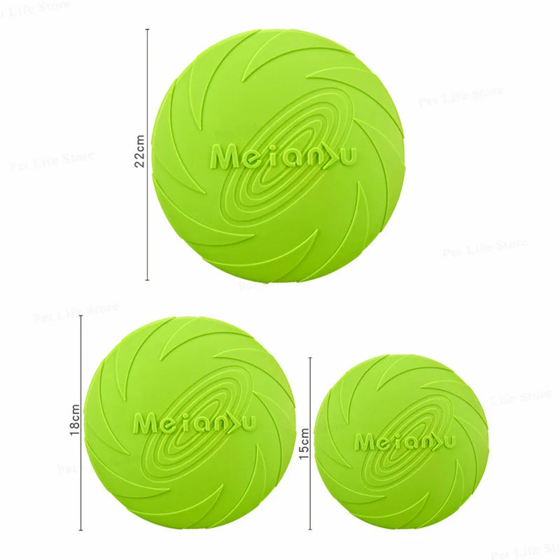 OuzePaws Bite-Resistant Flying Disc Toy