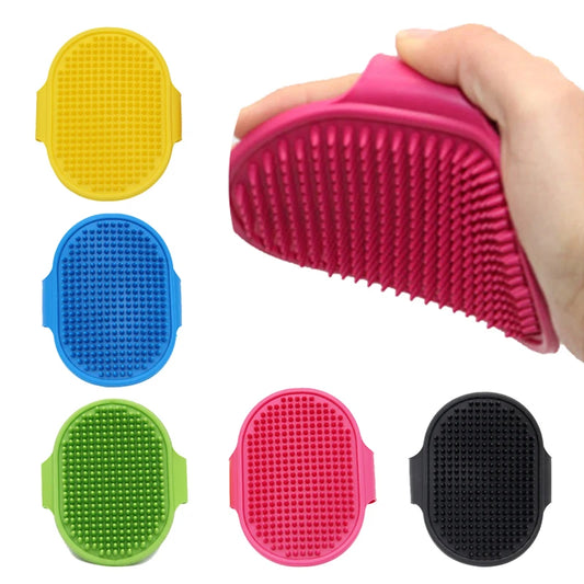 PurrSoothe Silicone Pet Massage Brush