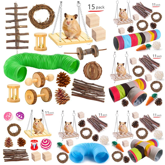 Multi-Toy Hamster and Small Pet Playset